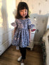 2022 New Girls Cotton Printed Dress Broken Flower Children's Dress